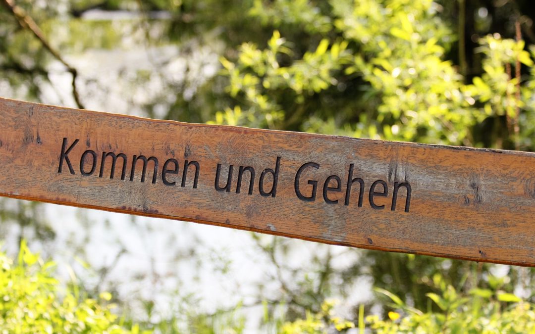 KOMMEN – um wieder zu GEHEN🚶♀️